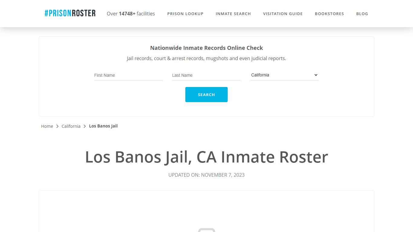 Los Banos Jail, CA Inmate Roster - Prisonroster